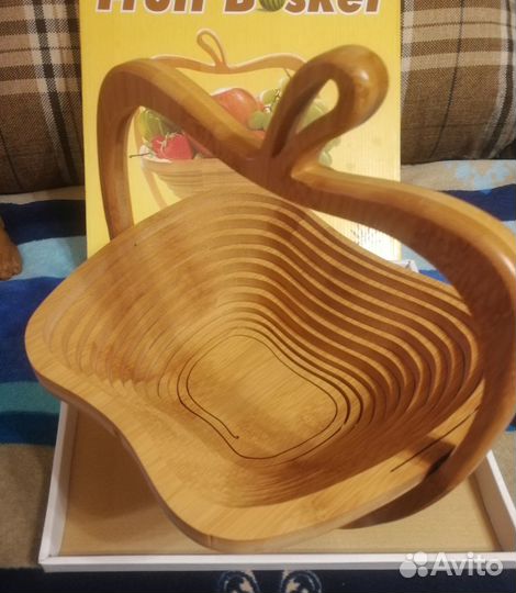 Ваза для фруктов на ножке СССР