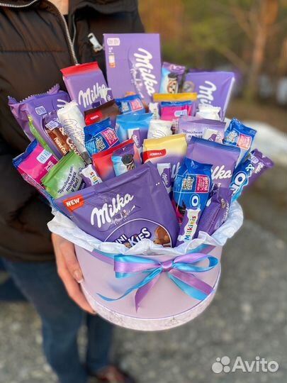 Съедобные букеты сладкие подарки набор