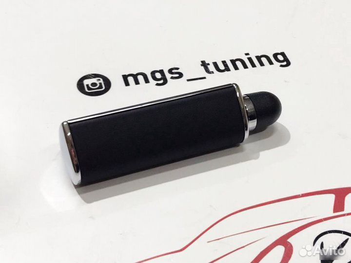 Табличка под номер телефона в авто черная