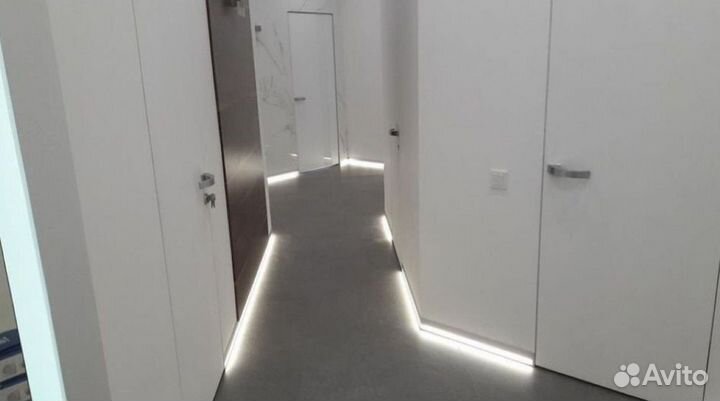 Скрытые двери под отделку