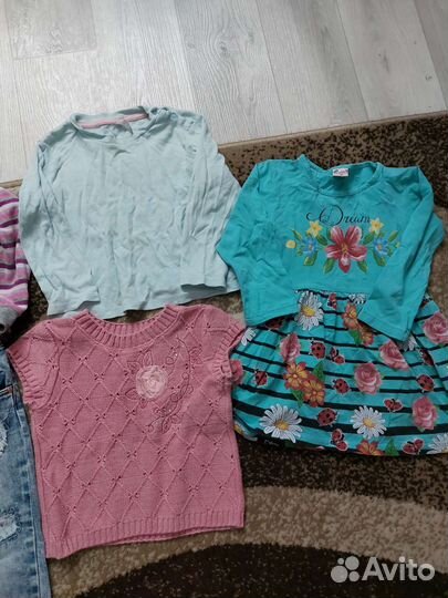 Вещи пакетом на девочку 2 года