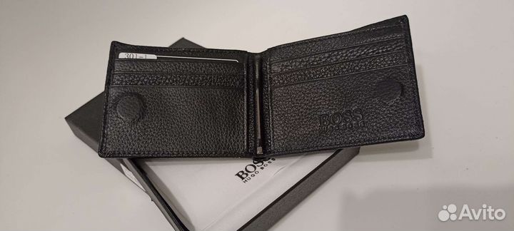 Кошелёк / Бумажник мужской кожаный