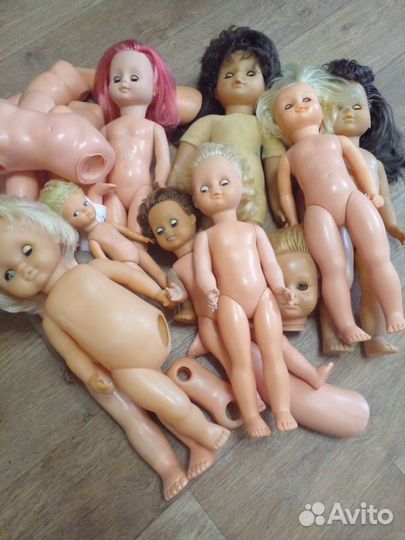 Куклы гдр времен СССР. Лот