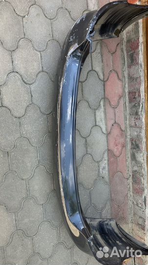 Бампер задний volkswagen polo до рейсталинг