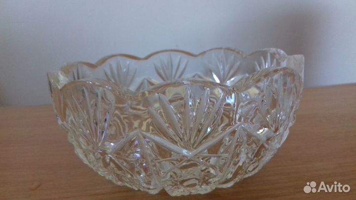 Ваза хрустальная из СССР