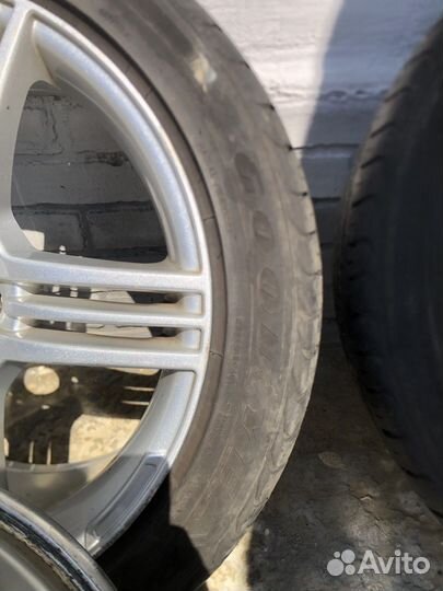 Литые диски с резиной r18