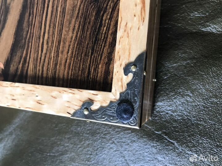 Нарды ручной работы Лев