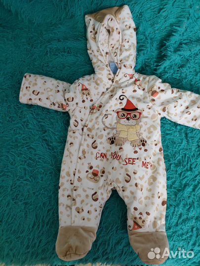 Конверт на выписку зимний и комбинезон