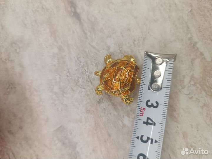 Брошь булавка морская черепаха