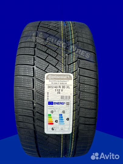 Continental ContiWinterContact TS 830P SUV 275/45 R20 и 305/40 R20 112V