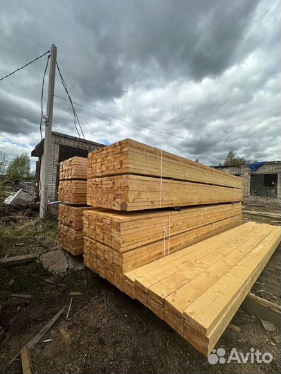 Доска обрезная хвоя 1 сорт