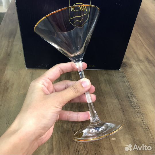 Бокал для мартини новый набор 6 шт в упаковке