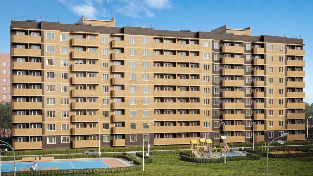 1-к. квартира, 28,3 м², 6/9 эт.