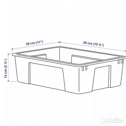 Samla Крышка для контейнера 11/22 л икеа IKEA