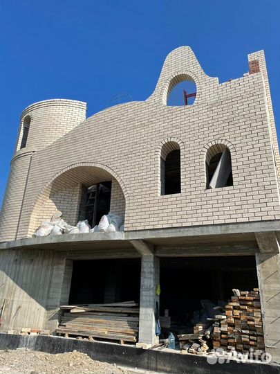 Лицевой кирпич Сливки Рустика меланж ГОСТ