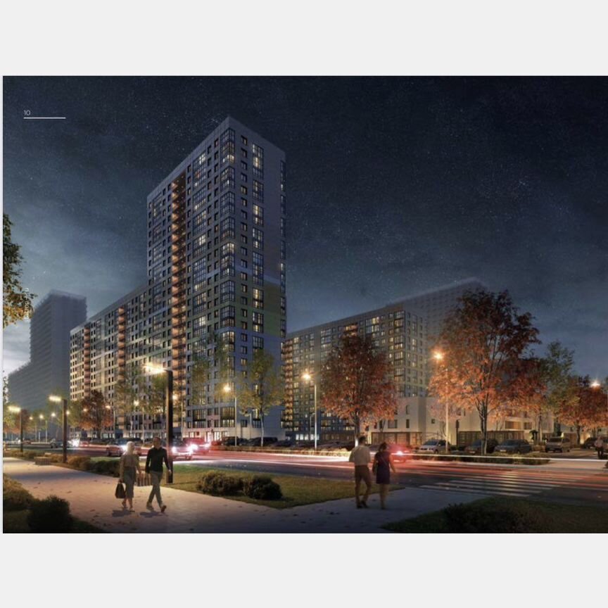 Квартира-студия, 27,2 м², 10/15 эт.