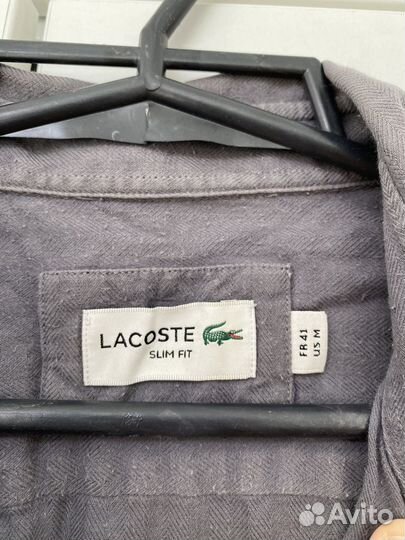 Рубашка мужская lacoste