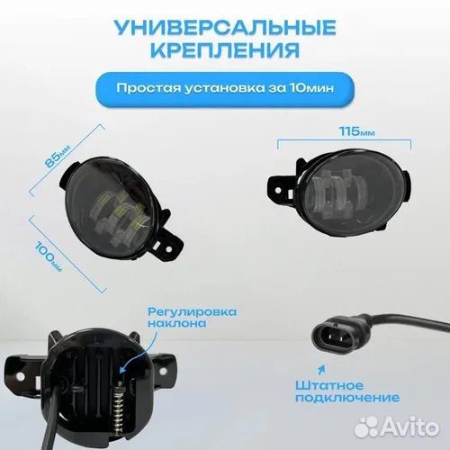 Противотуманные фары на Ниссан-Инфинити