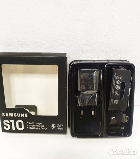 Зарядное samsung с кабелем быстрая зарядка