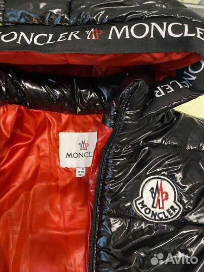 Куртка moncler демисезонная детская р 128-134
