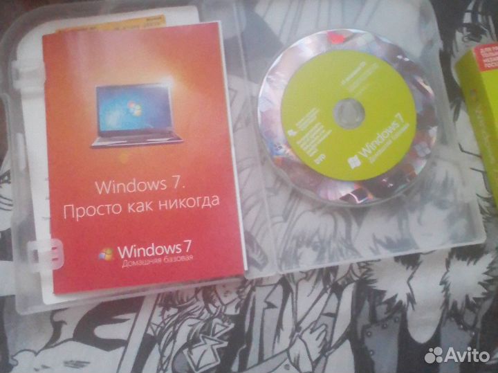 Лицензионный диск Windows 7 Home Basic