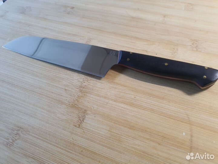 Нож кухонный, шеф нож кованный, сантоку