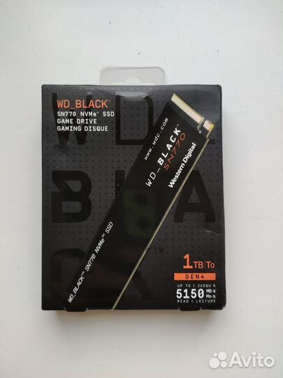 SSD WD Black SN770 1Tb