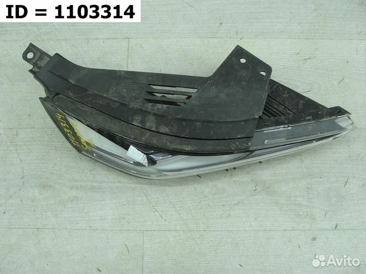 Птф передняя правая дхо Hyundai Santa Fe