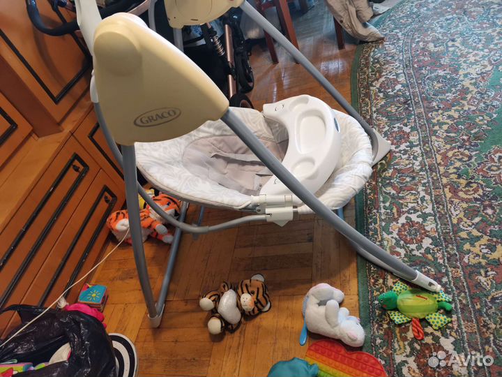 Детские электронные качели