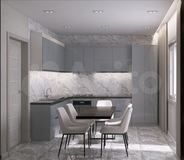 2-к. квартира, 72,4 м², 7/9 эт.