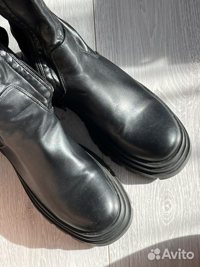 Сапоги ботфорты демисезон 40р-р