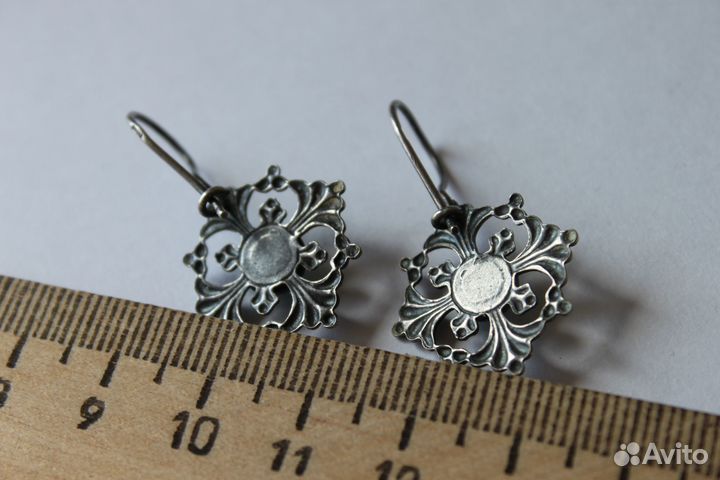Винтажные серьги. 