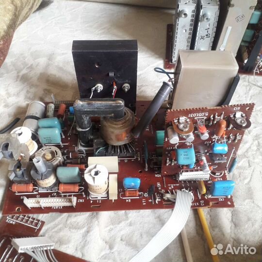 Блоки плат для телевизора СССР