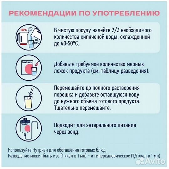 Nutrien Стандарт смесь для энтерального питания с