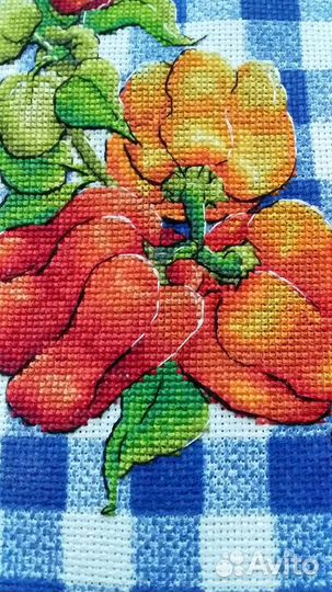 Вышивка крестиком. 