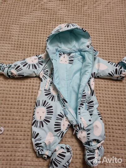 Комбинезон весенний для мальчика 62 -68 -74