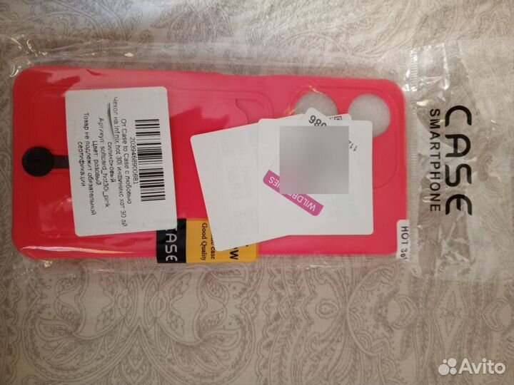 Чехол на infinix hot 30i