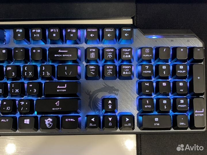 Клавиатура MSI vigor GK50 elite