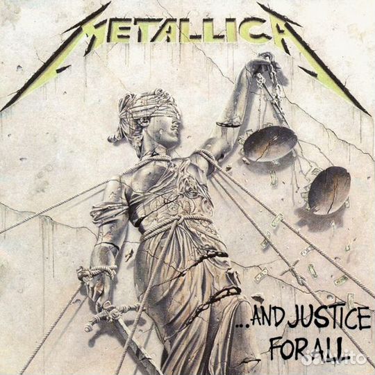 Виниловая пластинка metallica - AND justice FOR AL