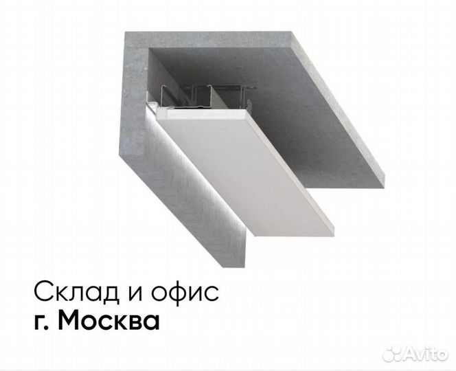 Теневой профиль для гипс-на тп-12 fergipps белый