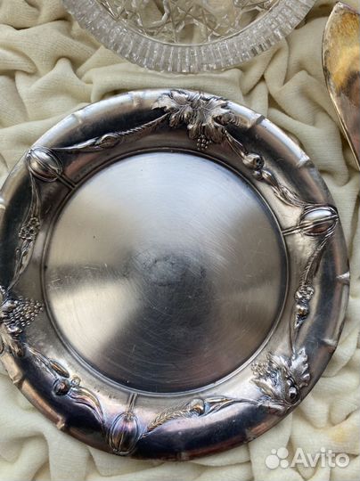 Серебряный десертный набор