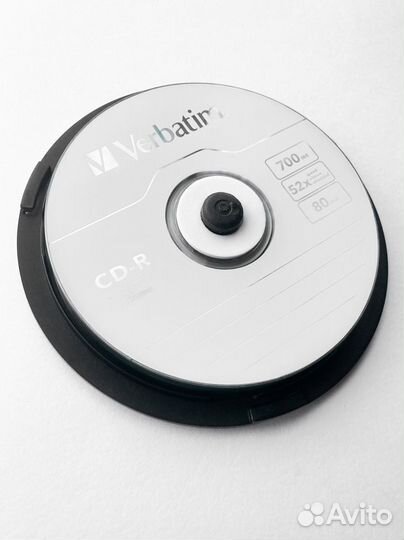 Verbatim Диски для записи CD-R, 700 мб, 9 шт