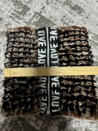 Шубка для собак из меха кролика рекс