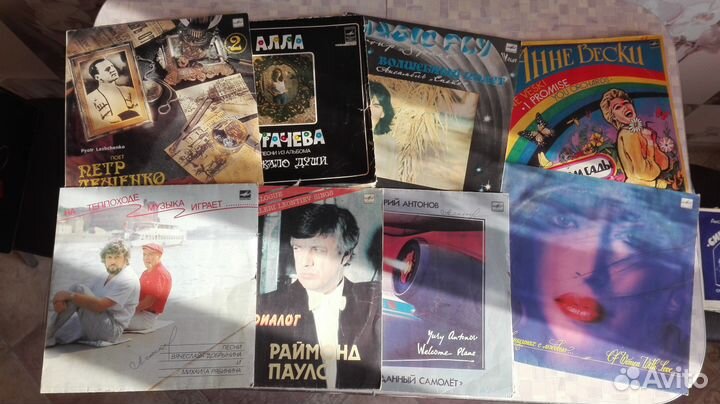 Грампластинки СССР 50-80-х годов