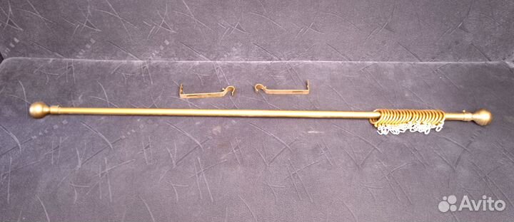 Карниз для штор телескопический однорядный