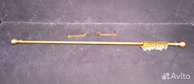 Карниз для штор телескопический однорядный