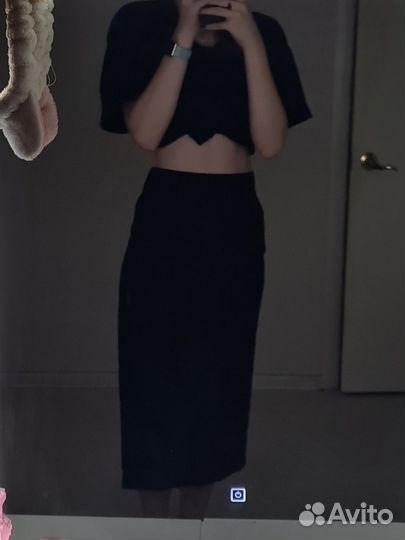 Вечерняя длинная юбка