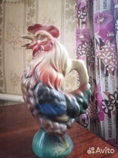 Графин петух СССР Фарфор