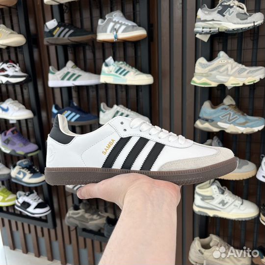 Adidas Samba White Black OG