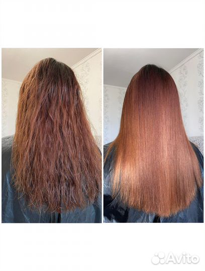 Кератиновое выпрямление и ботокс